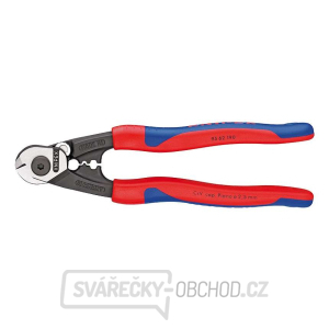 Nožnice na oceľové laná Knipex 95 62 190 (do 5 mm) gallery main image