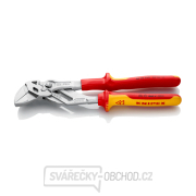 Kliešťový kľúč 250 mm, Knipex 86 06 250 - chrómovaný, viackomponentné puzdrá VDE Náhľad