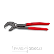 Kliešte na hadicové spony KNIPEX 85 51 250 C, 250 mm - protišmyková rukoväť, atramentovo sivé fosfátované Náhľad