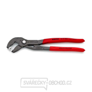 Kliešte na hadicové spony KNIPEX 85 51 250 C, 250 mm - protišmyková rukoväť, atramentovo sivé fosfátované Náhľad