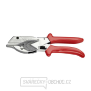 Nožnice na šikmé rezy 215 mm Knipex 94 35 215 (plastové a gumové profily) gallery main image