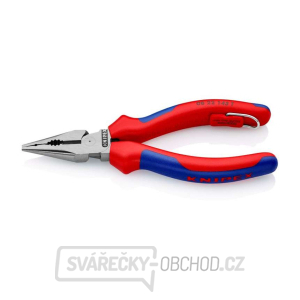 Kombinované úzke ploché kliešte 145 mm Knipex 08 22 145 T BK gallery main image