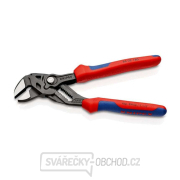 Klešťový klíč 180 mm Knipex 86 02 180 - leštěná hlava, vícesložkové návleky Náhled