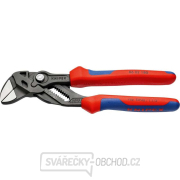 Kliešťový kľúč 180 mm Knipex 86 02 180 - leštená hlava, viaczložkové puzdrá gallery main image