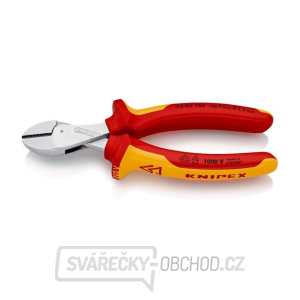 Kompaktné nožnice na drôt s veľkým prevodom KNIPEX X-Cut® 73 06 160 gallery main image