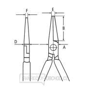 Presné kliešte na elektroniku 135 mm Knipex 34 12 130 ESD Náhľad