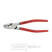 Krimpovacie kliešte na koncové objímky 180 mm Knipex 97 81 180 S predným nakladaním gallery main image