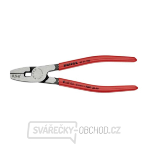 Krimpovacie kliešte na koncové objímky 180 mm Knipex 97 81 180 S predným nakladaním gallery main image