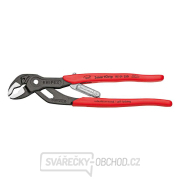 Kleště SmartGrip 250 mm s automatickým nastavením. Knipex 85 01 250 - DIN ISO 8976 - leštěná hlava, plastové návleky gallery main image