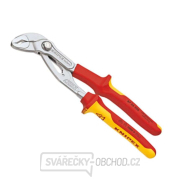 Inštalatérske kliešte VDE-Cobra 250 mm. KNIPEX 87 26 250 - 1000V. Chrómované, viaczložkové objímky Náhľad