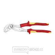 Inštalatérske kliešte VDE-Cobra 250 mm. KNIPEX 87 26 250 - 1000V. Chrómované, viaczložkové objímky Náhľad