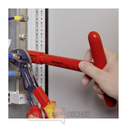 Instalatérské kleště VDE-Cobra 250 mm. KNIPEX 87 26 250 - 1000V. Chromováno, vícesložkové návleky Náhled