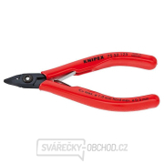 Bočné štípacie kliešte na elektroniku 125 mm KNIPEX 75 52 125 - leštená hlava, viaczložkové puzdrá gallery main image