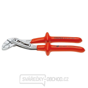 Aligátorové inštalatérske kliešte 250 mm - 1000 V. KNIPEX 88 07 250 - chrómované, VDE - izolácia ponorením do kúpeľa gallery main image