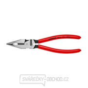 Kombinované úzke ploché kliešte 185 mm Knipex 08 21 185 SB Náhľad