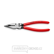 Kombinované úzke ploché kliešte 185 mm Knipex 08 21 185 SB gallery main image