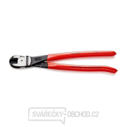 Rezacie kliešte so stredovými čepeľami 250 mm KNIPEX 74 91 250 - leštená hlava, plastové puzdrá gallery main image