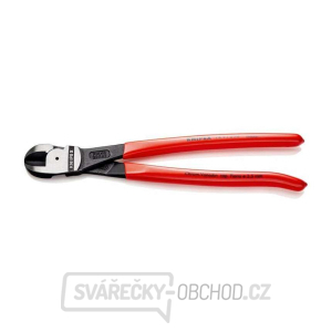 Rezacie kliešte so stredovými čepeľami 250 mm KNIPEX 74 91 250 - leštená hlava, plastové puzdrá gallery main image