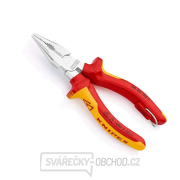 Úzke kombinované kliešte 145 mm s upevňovacím okom Knipex 08 26 145 T BK VDE gallery main image