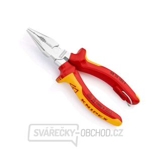 Úzke kombinované kliešte 145 mm s upevňovacím okom Knipex 08 26 145 T BK VDE gallery main image