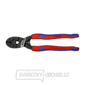 Kompaktné kliešte CoBolt 200 mm KNIPEX 71 02 200 - leštená hlava, viaczložkové puzdrá gallery main image