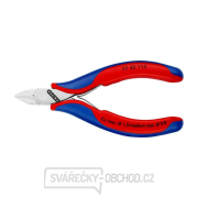 Bočné frézy na elektroniku 115 mm Knipex 77 42 115 - leštená hlava, viaczložkové puzdrá Náhľad