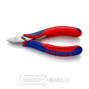 Bočné frézy na elektroniku 115 mm Knipex 77 42 115 - leštená hlava, viaczložkové puzdrá gallery main image