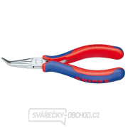 Elektronické montážne kliešte 145 mm KNIPEX 35 82 145 - leštená hlava, viaczložkové puzdrá gallery main image