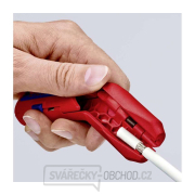 Univerzální odizolovací nástroj Knipex ErgoStrip 16 95 02 SB pro leváky Náhled