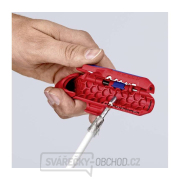 Univerzální odizolovací nástroj Knipex ErgoStrip 16 95 02 SB pro leváky Náhled