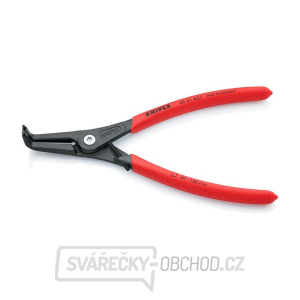 KNIPEX 49 41 A31 presné kliešte na vonkajšie poistné krúžky, 210 mm - protišmyková rukoväť gallery main image