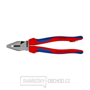 Kombinované kliešte Power 225 mm Knipex 02 02 225 T BK s upevňovacím okom Náhľad