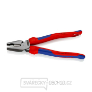 Kombinované kliešte Power 225 mm Knipex 02 02 225 T BK s upevňovacím okom Náhľad