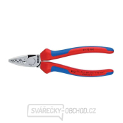 Lisovacie kliešte 180 mm na koncové objímky Knipex 97 72 180 gallery main image