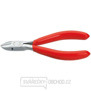 Bočné frézy na elektroniku 115 mm KNIPEX 77 11 115 - leštená hlava, plastové puzdrá gallery main image