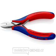 Bočné frézy na elektroniku 115 mm KNIPEX 77 22 115 - leštená hlava, viaczložkové puzdrá Náhľad