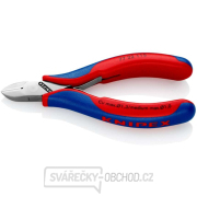 Bočné frézy na elektroniku 115 mm KNIPEX 77 22 115 - leštená hlava, viaczložkové puzdrá gallery main image