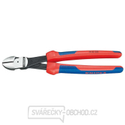 Výkonné bočné frézy 250 mm KNIPEX 74 02 250 - leštená hlava, viaczložkové puzdrá gallery main image