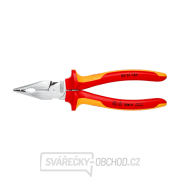 Kombinované úzke ploché kliešte 185 mm VDE Knipex 08 26 185 gallery main image