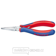 Elektronické montážne kliešte 145 mm KNIPEX 35 52 145 - leštená hlava, viaczložkové puzdrá gallery main image