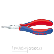 Elektronické montážne kliešte 145 mm KNIPEX 35 62 145 - leštená hlava, viaczložkové puzdrá gallery main image