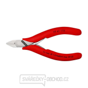 Bočné frézy na elektroniku 115 mm Knipex 77 41 115 - leštená hlava, viaczložkové puzdrá Náhľad