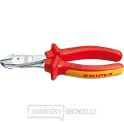 Výkonné bočné frézy 160 mm - 1000 V. KNIPEX 74 06 160 - chrómované, viaczložkové VDE puzdrá gallery main image