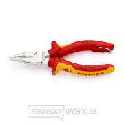 Úzke kombinované kliešte 145 mm s upevňovacím okom Knipex 08 26 145 T VDE Náhľad