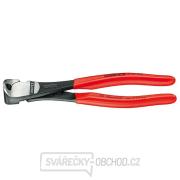 Elektrické frézy 200 mm KNIPEX 67 01 200 - leštená hlava, plastové puzdrá gallery main image