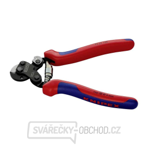 Nožnice na oceľové laná Knipex 95 62 160 (do 4 mm) gallery main image