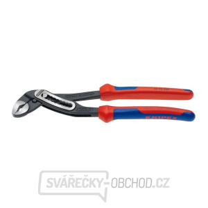 Aligátorové inštalatérske kliešte 300 mm. KNIPEX 88 02 300 - Leštené, viaczložkové objímky gallery main image