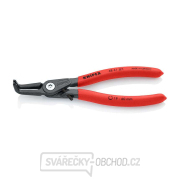 KNIPEX 48 41 J21 presné kliešte na vnútorné poistné krúžky, 165 mm - protišmyková rukoväť gallery main image