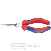 KNIPEX 31 15 160 Polkruhové ihlové kliešte na uchopenie 160 mm - pochrómované, viaczložkové puzdrá gallery main image