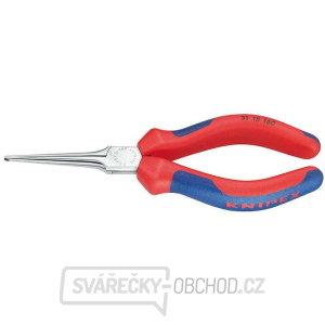 KNIPEX 31 15 160 Polkruhové ihlové kliešte na uchopenie 160 mm - pochrómované, viaczložkové puzdrá gallery main image